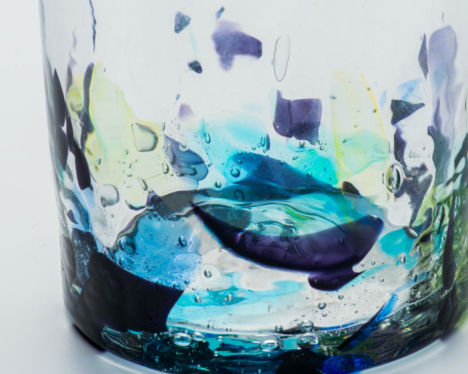 アクアリーフグラス ロックグラス RYUKYU GLASS WORKS 海風 | ゆいまー