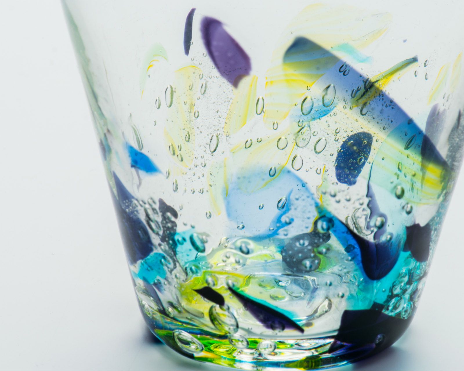 アクアリーフ広口小 RYUKYU GLASS WORKS 海風 | ゆいまーる沖縄 ＜Online＞