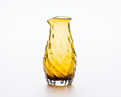 みなも徳利（ブラウン）/ガラス工房清天 | ゆいまーる沖縄 ＜Online＞