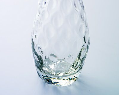 みなも徳利（クリア）/ガラス工房清天 | ゆいまーる沖縄 ＜Online＞