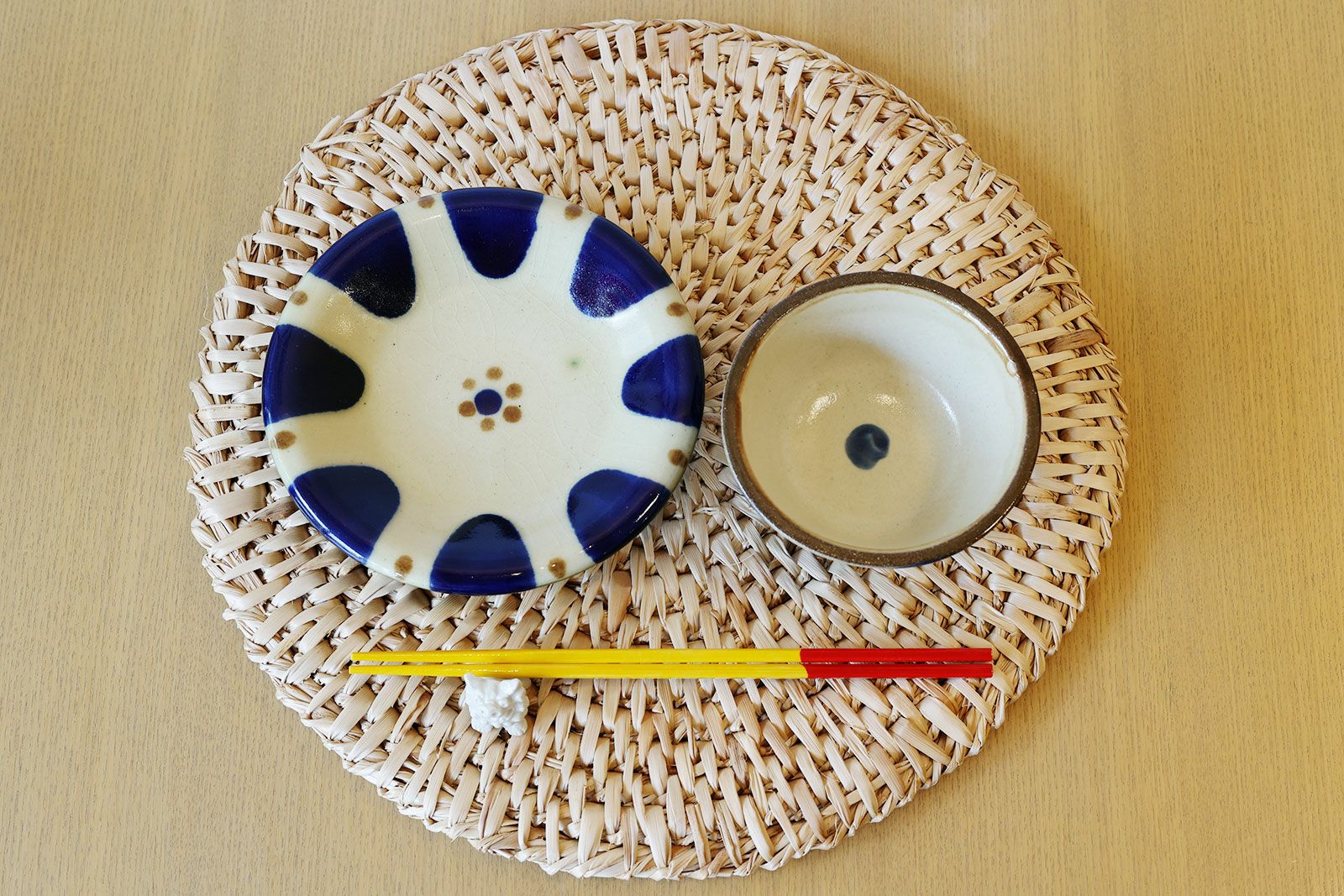 円座特大（35cm） ランチョンマット/ 富本衛 | ゆいまーる沖縄 ＜Online＞