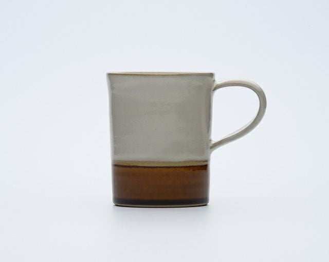 KIBIJIRO MUG BROWN/陶器/やちむん/マグカップ | ゆいまーる沖縄