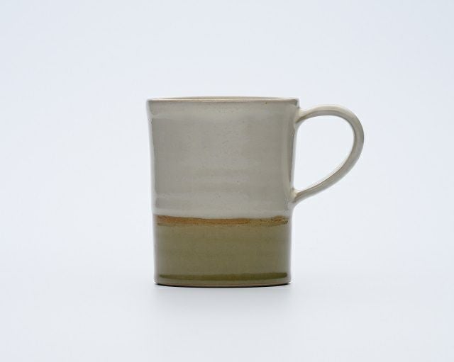 KIBIJIRO MUG LIGHTGREEN/陶器/やちむん/マグカップ | ゆいまーる沖縄