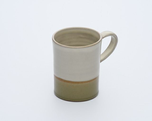 KIBIJIRO MUG LIGHTGREEN/陶器/やちむん/マグカップ | ゆいまーる沖縄