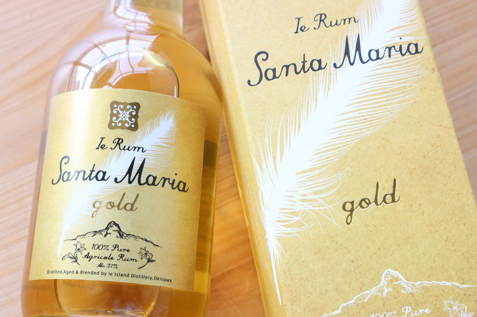 【伊江島蒸留所「イエラムサンタマリア 蒸留所限定　１」 】 イエラムサンタマリア クリスタル300mL（ラム酒） 伊江島蒸留所 | ゆ