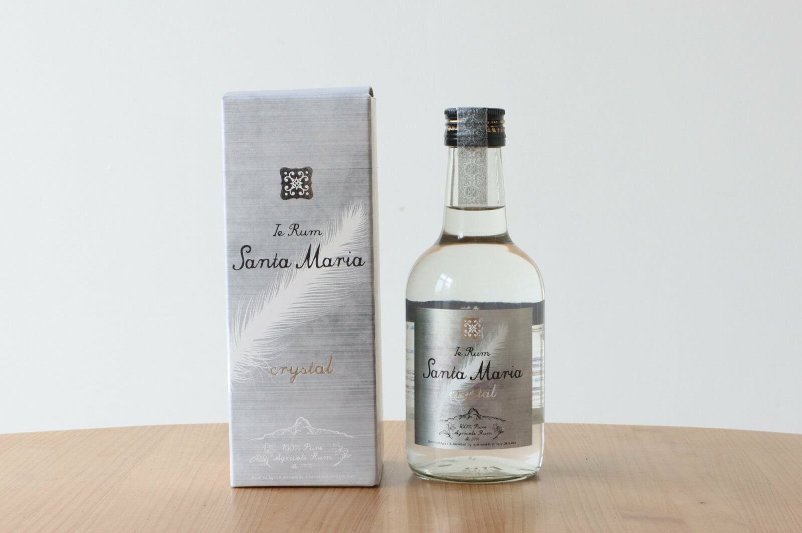 【伊江島蒸留所「イエラムサンタマリア 蒸留所限定　１」 】 イエラムサンタマリア クリスタル300mL（ラム酒） 伊江島蒸留所 | ゆ