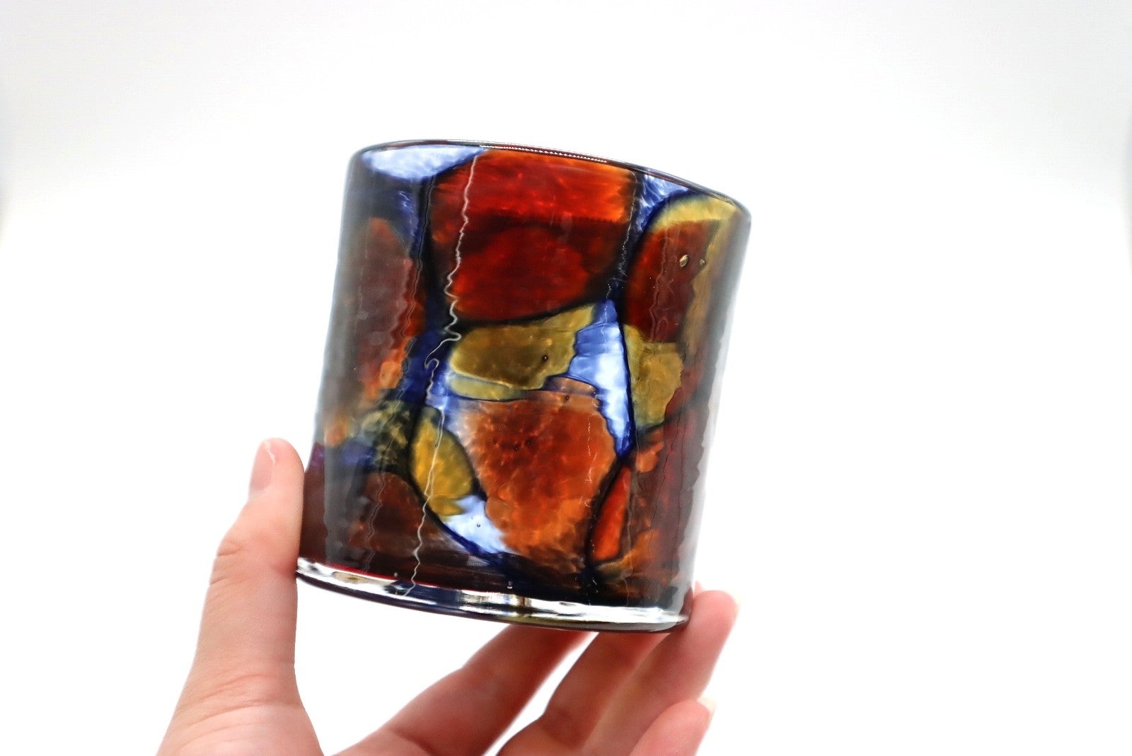 ステンドロックグラス 赤 RYUKYU GLASS WORKS 海風 | ゆいまーる沖縄