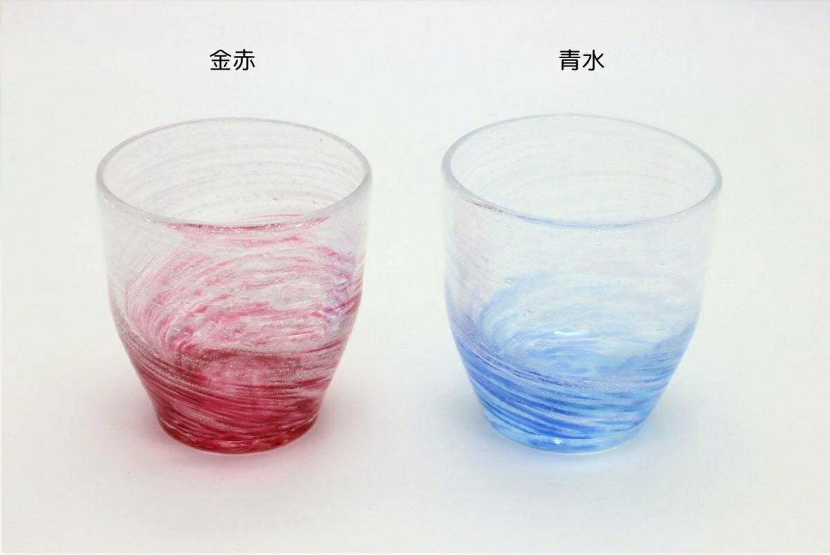 さざ波カップ /吹きガラス匠工房 | ゆいまーる沖縄 ＜Online＞