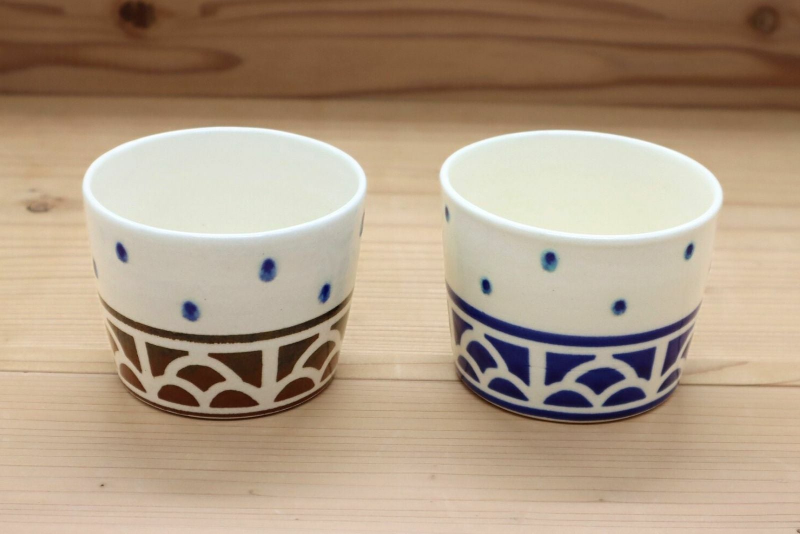 泡盛カップ(花ブロック) 高江洲陶磁器 | ゆいまーる沖縄 ＜Online＞