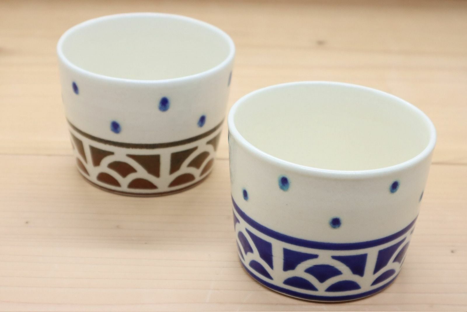 泡盛カップ(花ブロック) 高江洲陶磁器 | ゆいまーる沖縄 ＜Online＞