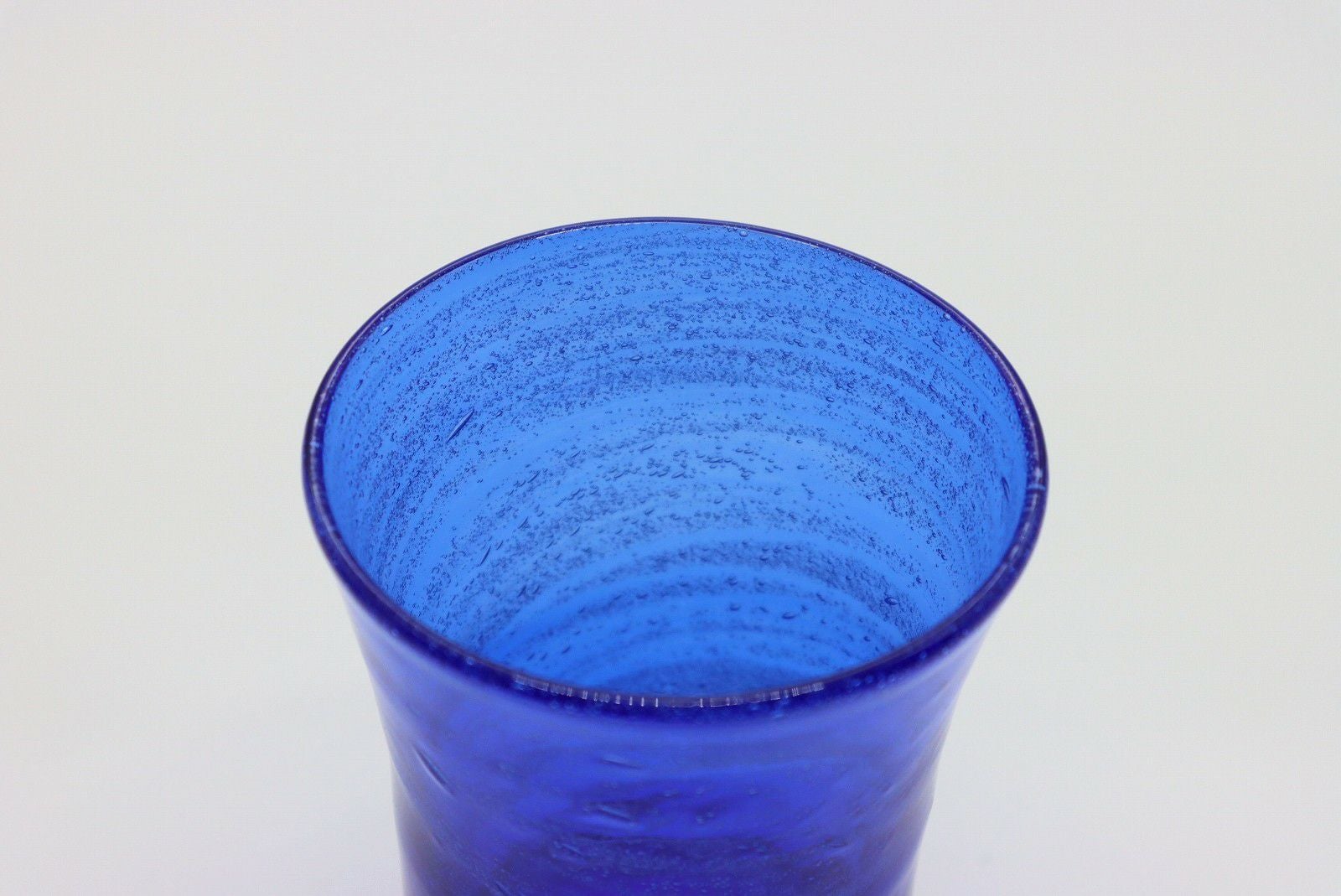 海の泡口広グラス 4インチ/吹きガラス匠工房 | ゆいまーる沖縄 ＜Online＞