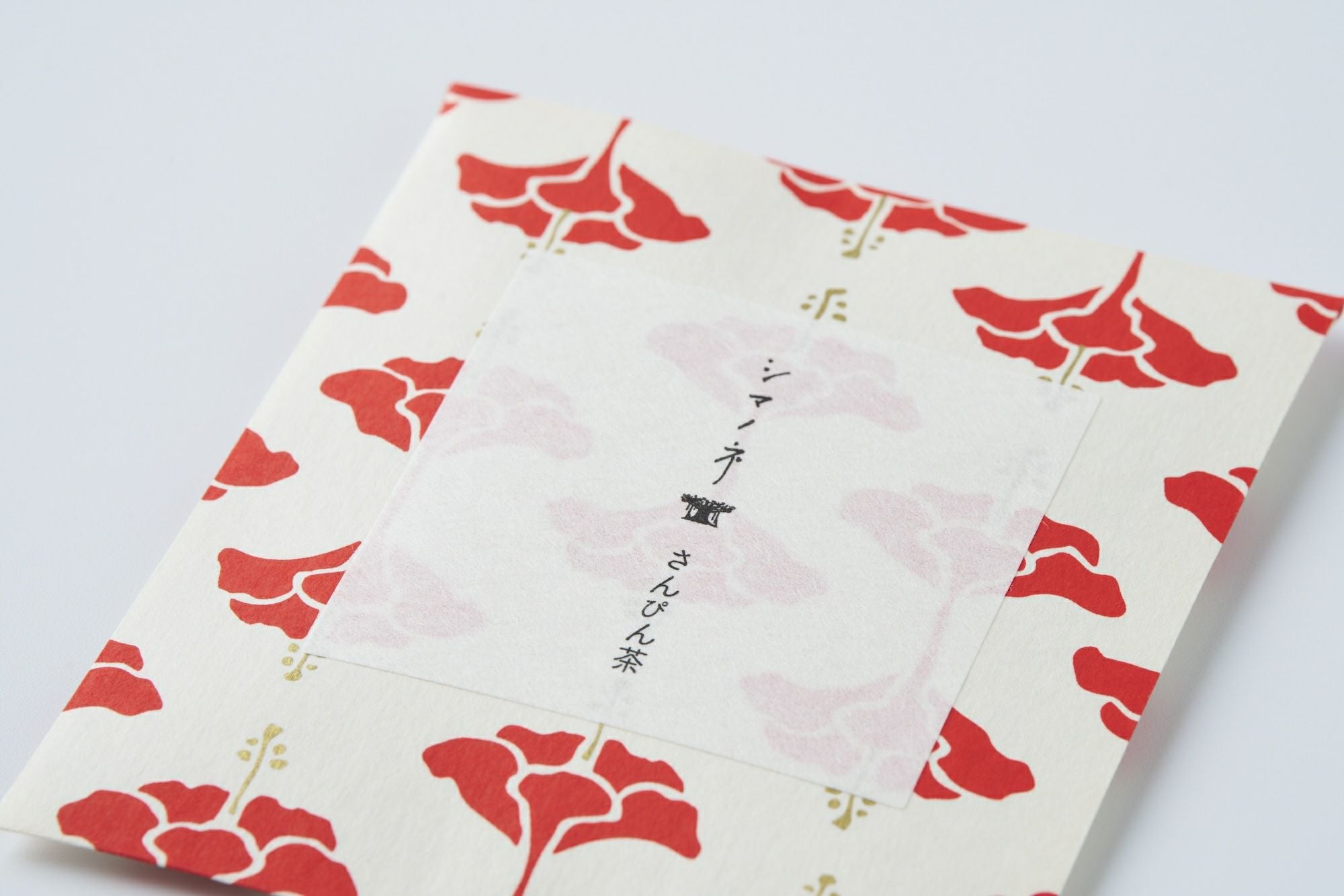 お茶入り封筒 吉祥ハイビスカス シマノネ | ゆいまーる沖縄 ＜Online＞